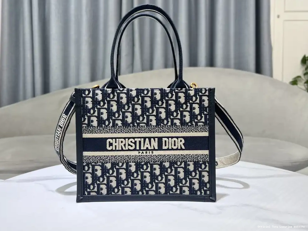 Tony Luxuries BOOK OBLIQUE 26×12×21CM diro TOTE- 0610